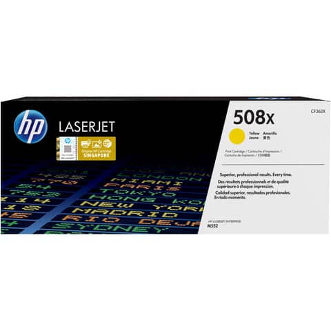 Toner alta capacità 508X HP giallo  CF362X